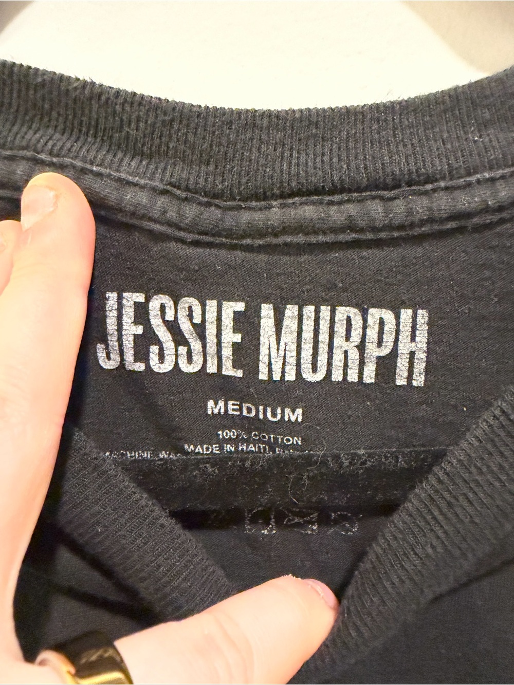 Jessie Murph Snoot Sneaker Graphic Merch T-Shirt Black Size M - Picture 3 of 6